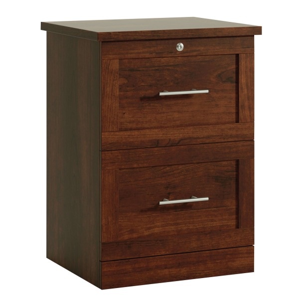 slide 5 of 7, Realspace 2-Drawer 17''D Vertical File Cabinet, Mulled Cherry, 1 ct