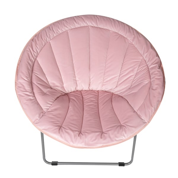 slide 2 of 4, Brenton Studio Papasan Plush Chair, Pink, 1 ct