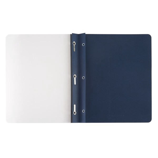 slide 2 of 2, Office Depot Clear-Front Report Covers, Dark Blue, Pack Of 10, 10 ct