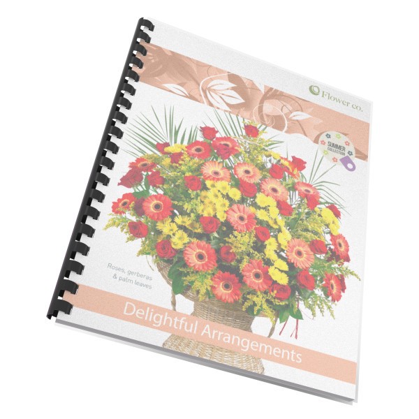 slide 2 of 3, Office Depot Brand Binding Covers, 8 3/4'' X 11 1/4'', Frost, Pack Of 25, 25 ct