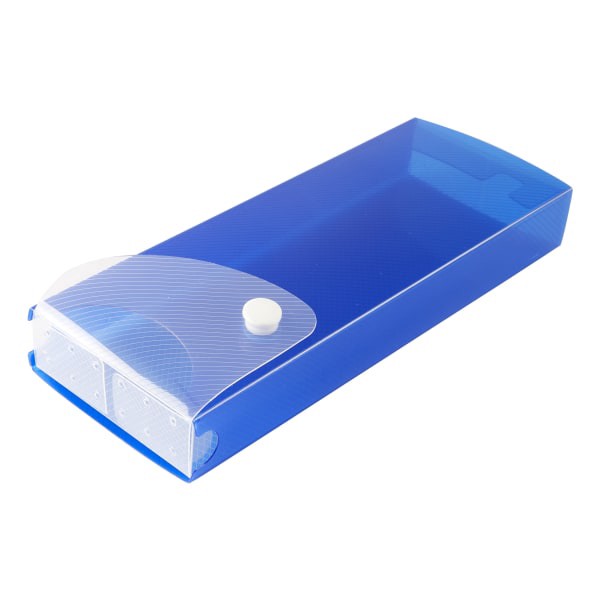 slide 10 of 10, Advantus Textured Pencil Box, Assorted Colors, 1 ct