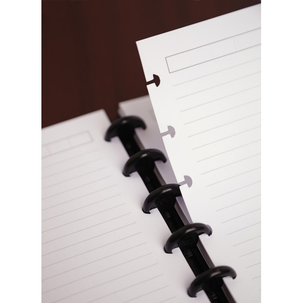 slide 2 of 3, TUL Custom Note-Taking System Discbound Notebook, Mini Size, 5'' X 3'', Black, 1 ct