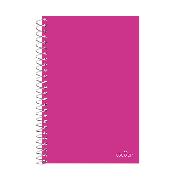 slide 6 of 8, Office Depot Brand Spiral Poly Notebook, 8 1/2'' X 5'', College Ruled, 100 Sheets, Assorted Colors (No Color Choice), 100 ct