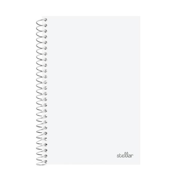 slide 5 of 8, Office Depot Brand Spiral Poly Notebook, 8 1/2'' X 5'', College Ruled, 100 Sheets, Assorted Colors (No Color Choice), 100 ct