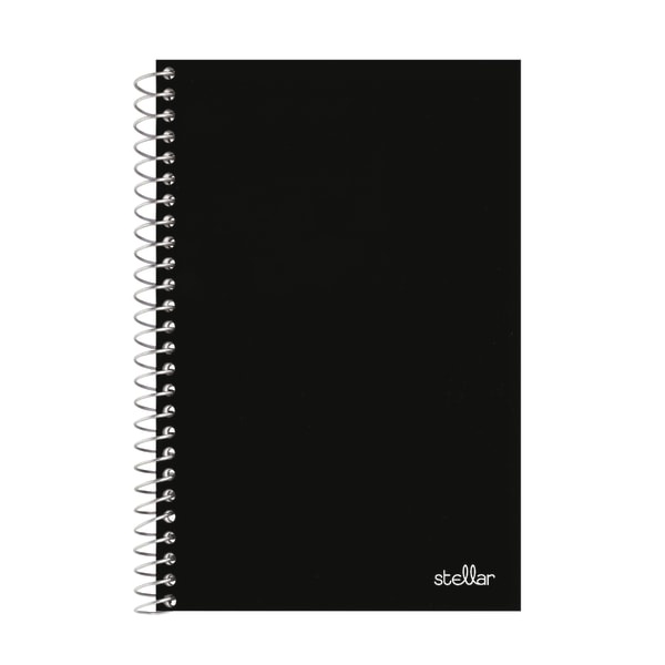 slide 6 of 8, Office Depot Brand Spiral Poly Notebook, 8 1/2'' X 5'', College Ruled, 100 Sheets, Assorted Colors (No Color Choice), 100 ct