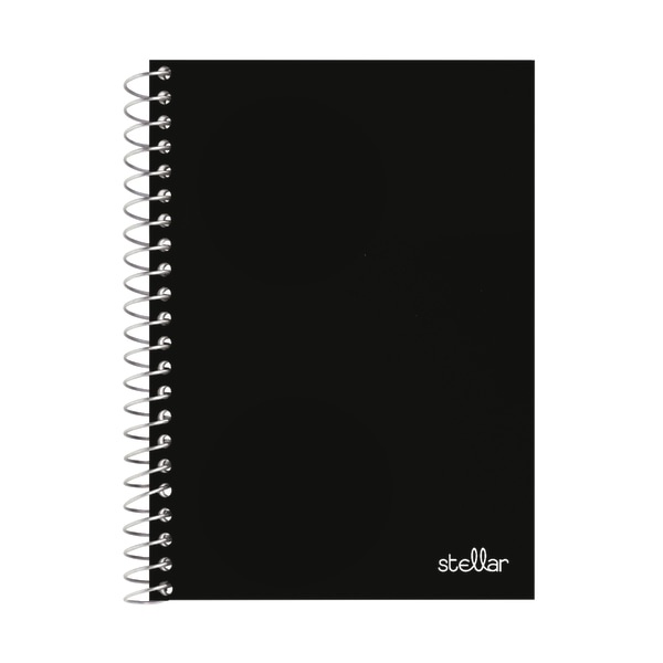 slide 4 of 5, Office Depot Brand Spiral Poly Notebook, 7'' X 4 1/2'', College Ruled, 100 Sheets, Assorted Colors (No Color Choice), Pack Of 3, 3 ct