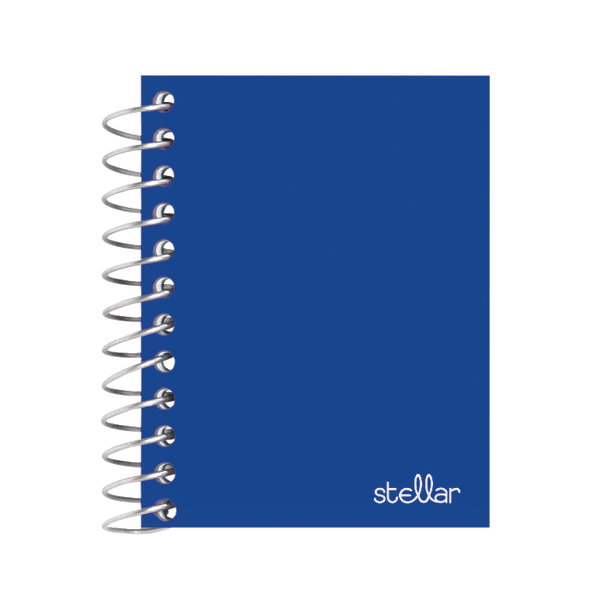 slide 3 of 5, Office Depot Brand Mini Stellar Spiral Poly Notebook, 2 1/2'' X 4'', College Ruled, 300 Pages (150 Sheets), Assorted Colors, 150 ct