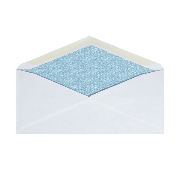 slide 2 of 4, Office Depot Brand Security Inkjet/Laser Envelopes, #10, White, 100 ct; 4 1/8 in x 9 1/2 in