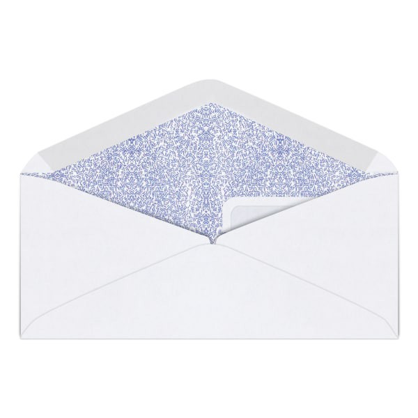 slide 4 of 5, Office Depot Brand Double-Window Envelopes, #9 White, Moisture Seal, 500 ct; 3 7/8 in x 8 7/8 in
