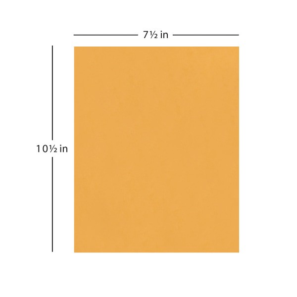 slide 2 of 4, Office Depot Brand Clasp Envelopes, Brown, 100 ct; 11 1/2 in x 14 1/2 in