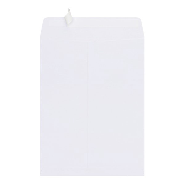 slide 2 of 4, Office Depot Brand 9" X 12" Catalog Envelopes, Clean Seal, 30% Recycled, White, Box Of 100, 100 ct