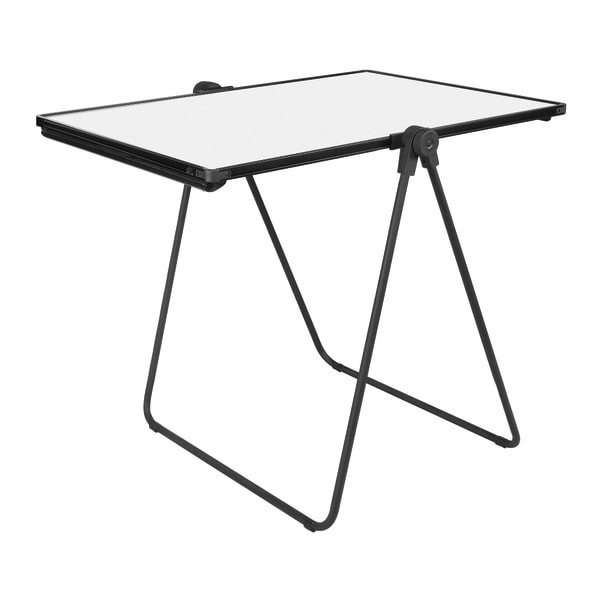 slide 5 of 5, Office Depot Brand Convertible Table/Footbar Presentation Easel, 41'' X 29'', Silver, 1 ct
