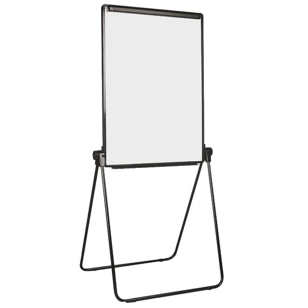 slide 3 of 5, Office Depot Brand Convertible Table/Footbar Presentation Easel, 41'' X 29'', Silver, 1 ct