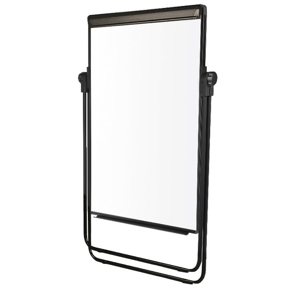 slide 4 of 5, Office Depot Brand Convertible Table/Footbar Presentation Easel, 41'' X 29'', Silver, 1 ct