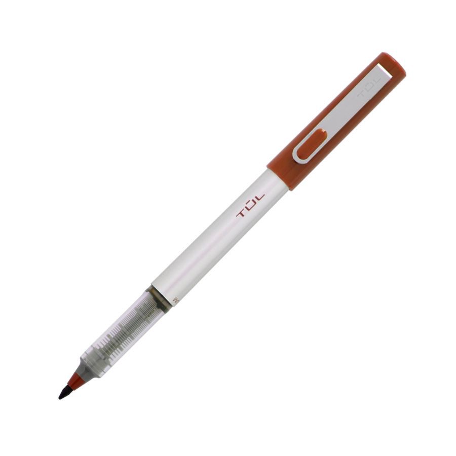 slide 8 of 9, TUL Fine Liner Felt-Tip Pens, Fine Point, 1.0 Mm, Silver Barrels, Assorted Inks, Pack Of 8 Pens, 8 ct