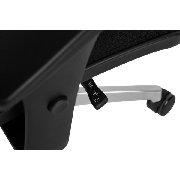 slide 8 of 9, WORKPRO 12000 Series Ergonomic Mesh/Fabric Mid-Back Chair, Black/Black, 1 ct