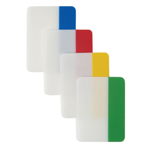 slide 3 of 3, Office Depot Brand Filing Tabs, 2'', Assorted Colors, Pack Of 24, 24 ct