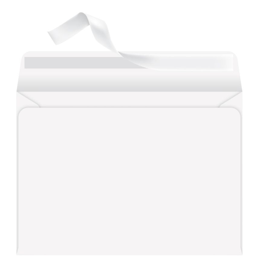 slide 3 of 3, Office Depot Brand Clean Seal Greeting Card Envelopes, A7, 5-1/4'' X 7-1/4'', White, Box Of 25 Envelopes, 25 ct