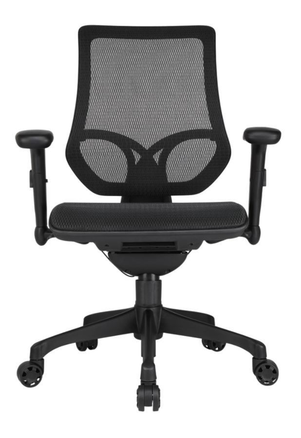 slide 4 of 6, WORKPRO 1000 Series Mesh Mid-Back Task Chair, Black, 1 ct