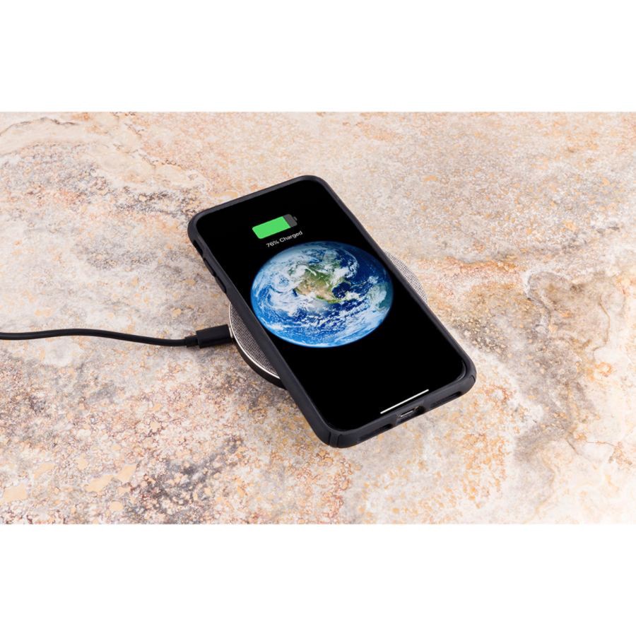 slide 3 of 3, Ativa 10W Wireless Qi Charger, Gray, 45872, 1 ct