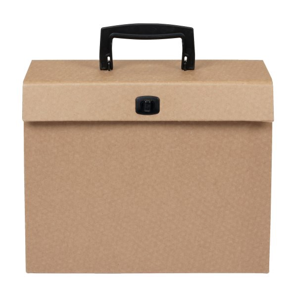 slide 3 of 4, Office Depot Brand 19-Pocket File, 3'' Expansion, Letter Size, Kraft, 3 in