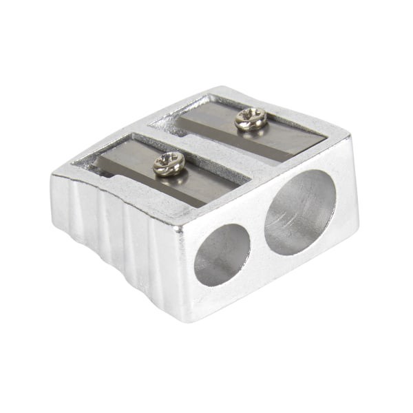 slide 2 of 2, Office Depot Brand Manual Pencil Sharpener, 1'' X 1'', Aluminum, 1 ct