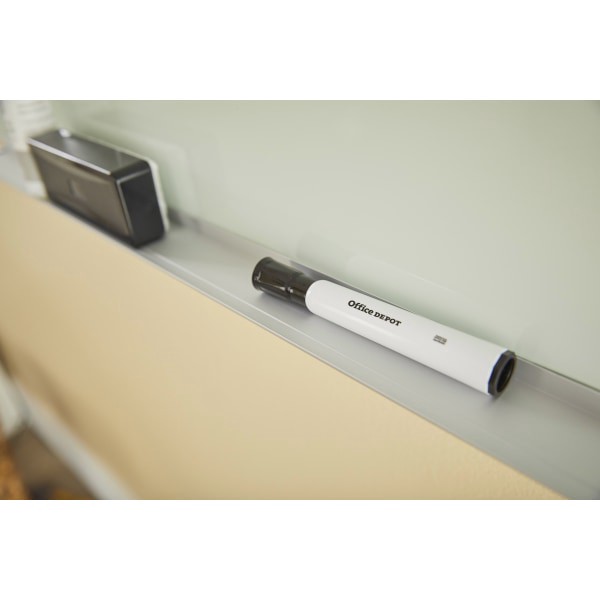 slide 5 of 8, Office Depot Brand Low-Odor Dry-Erase Markers, Chisel Point, Assorted, Pack Of 12, 12 ct