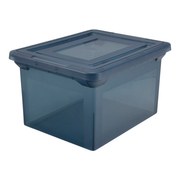 slide 6 of 9, Office Depot Brand File Tote Letter/Legal Size, Copen Blue, 1 ct