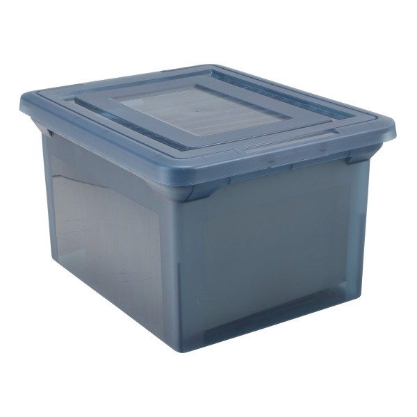 slide 3 of 9, Office Depot Brand File Tote Letter/Legal Size, Copen Blue, 1 ct