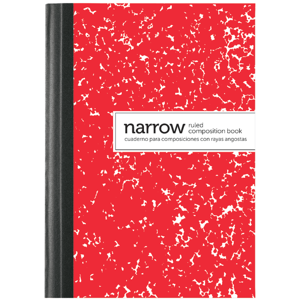 slide 5 of 5, Office Depot Brand Mini Marble Composition Books, Narrow Ruled, Assorted Colors, 4 pk; 80 ct; 3 1/4 in x 4 1/2 in