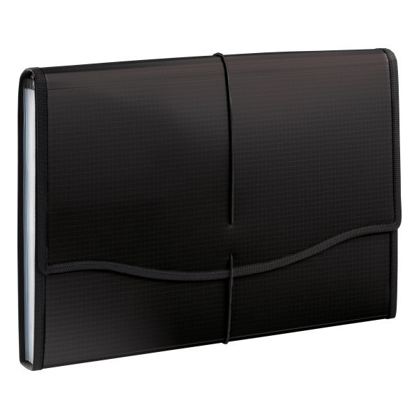 slide 3 of 4, Office Depot Brand 13-Pocket Expanding File, 3-1/2'' Expansion, Legal Size, Black, 1 ct