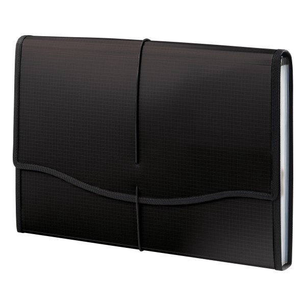 slide 2 of 4, Office Depot Brand 13-Pocket Expanding File, 3-1/2'' Expansion, Legal Size, Black, 1 ct