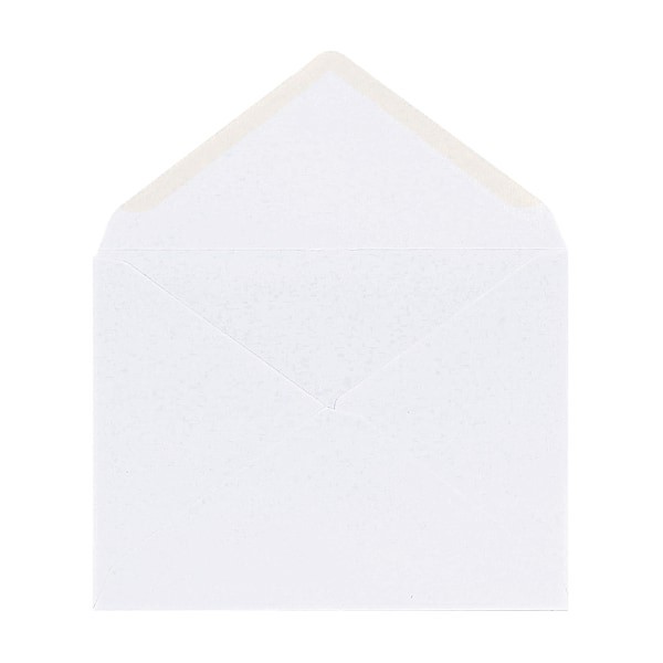 slide 5 of 5, Office Depot Brand Invitation Envelopes, A2, White, 100 ct; 4 3/8 in x 5 3/4 in