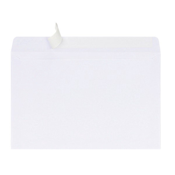 slide 3 of 5, Office Depot Brand Invitation Envelopes, A9, Clean Seal, White, 100 ct; 5 3/4 in x 8 3/4 in