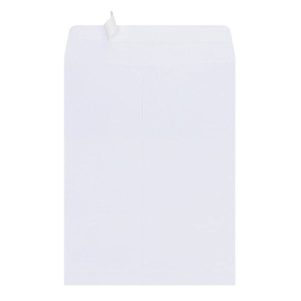 slide 2 of 4, Office Depot Brand Clean Seal Catalog Envelopes, White, 25 ct; 10 in x 13 in