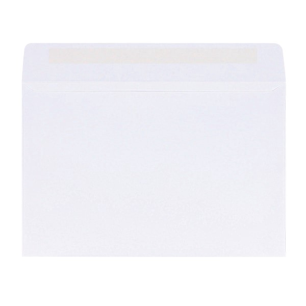 slide 2 of 5, Office Depot Brand Booklet Envelopes, White, 100 ct; 6 in x 9 in