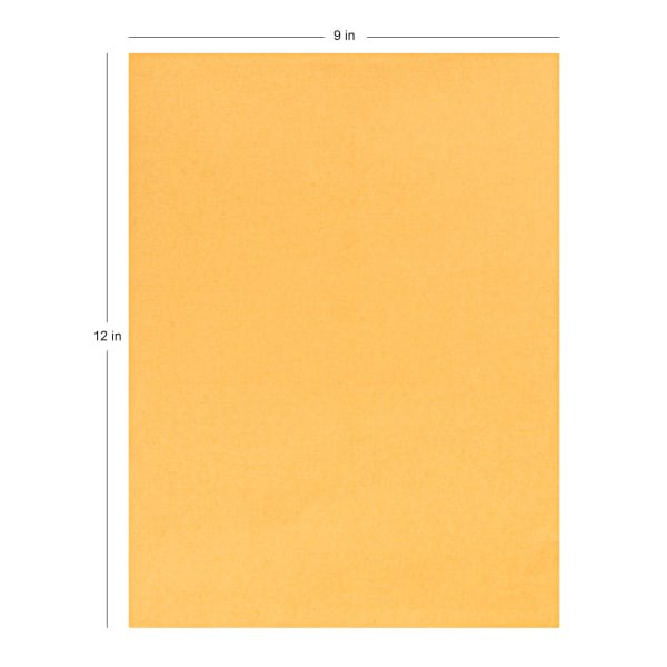 slide 4 of 4, Office Depot Brand Catalog Envelopes, Brown Kraft, 100 ct; 9 in x 12 in