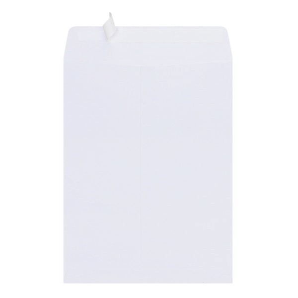slide 2 of 4, Office Depot Brand Clean Seal Catalog Envelopes, White, 100 ct; 10 in x 13 in