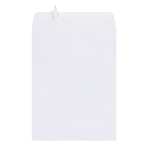 slide 3 of 4, Office Depot Brand Clean Seal Catalog Envelopes, 9'' X 12'', White, Pack Of 25, 25 ct