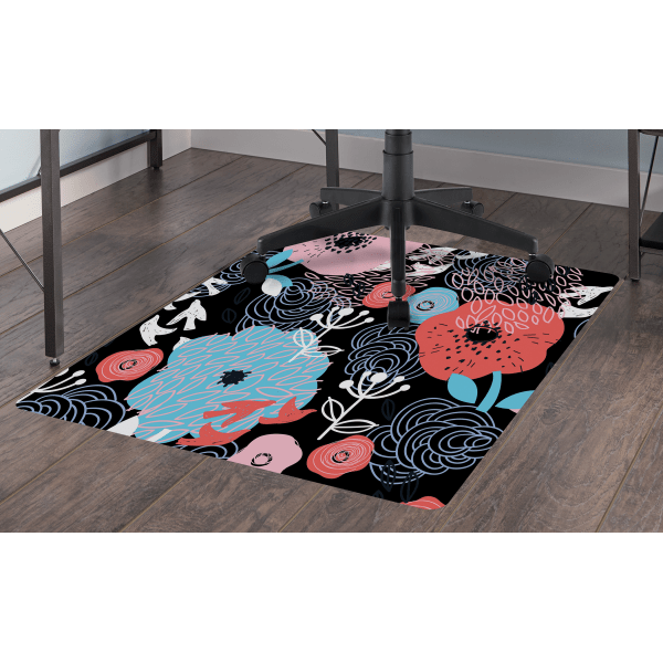 Realspace Fashion Chair Mat 35 X 40 Floral 1 ct Shipt