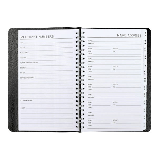 slide 4 of 4, Office Depot Brand Pajco Pocket Telephone/Address Book, 5 1/4 in x 8 1/4 in