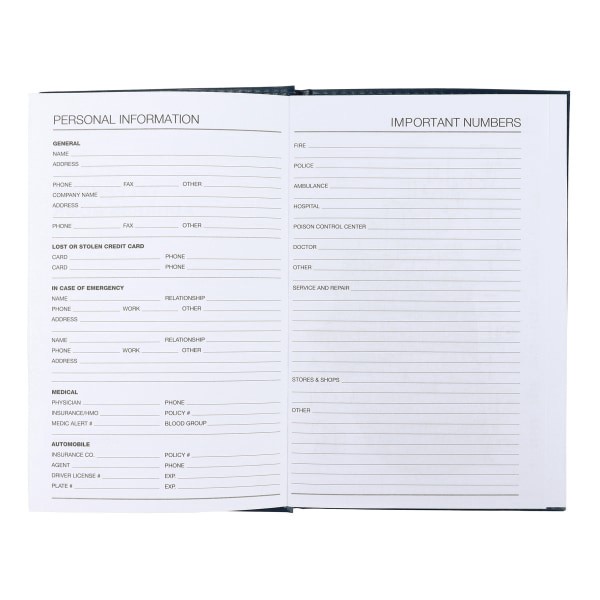slide 4 of 6, Office Depot Brand Vinyl Desk Telephone/Address Book, 5 1/8 in x 7 3/4