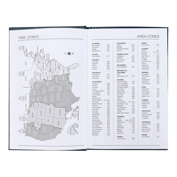 slide 2 of 6, Office Depot Brand Vinyl Desk Telephone/Address Book, 5 1/8 in x 7 3/4
