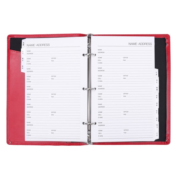 slide 2 of 4, Office Depot Brand Vinyl Ringbound Telephone/Address Book, 6 5/16'' X 9, 1 ct