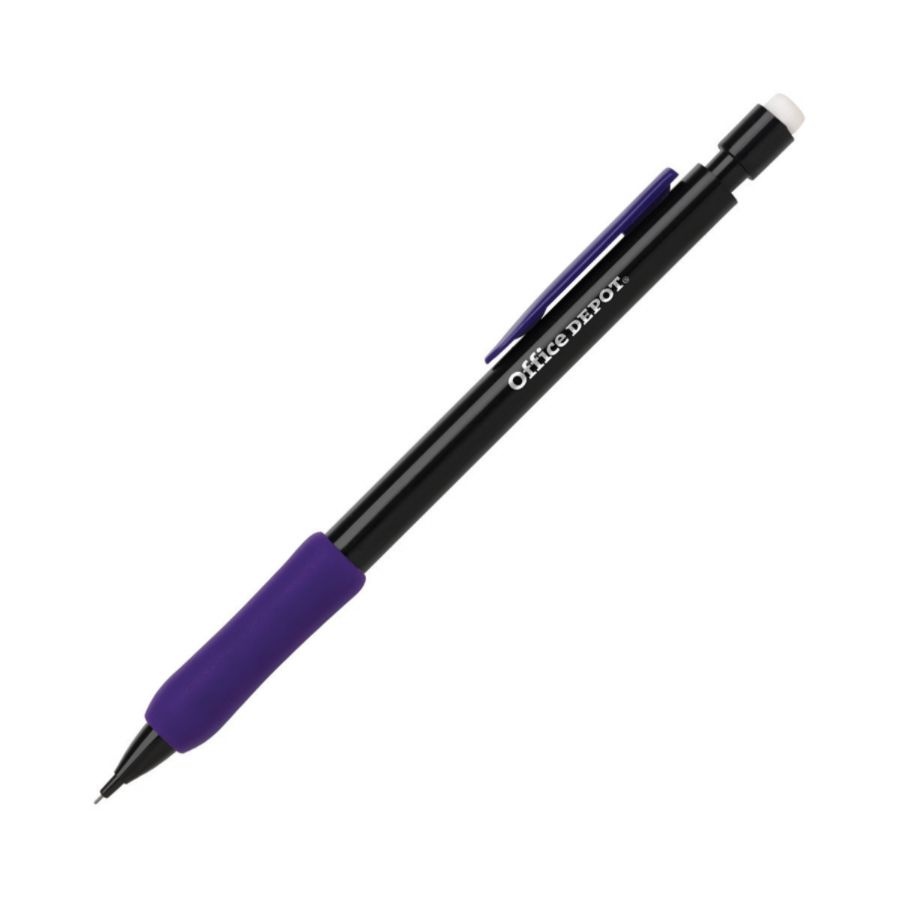 slide 4 of 5, Office Depot Mechanical Pencils With Comfort Grip, 0.5 Mm, Pack Of 12, 12 ct