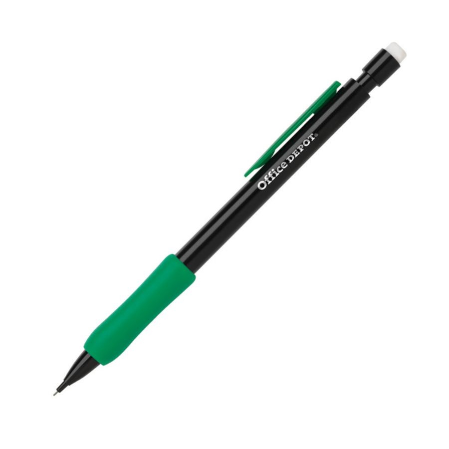 slide 3 of 5, Office Depot Mechanical Pencils With Comfort Grip, 0.5 Mm, Pack Of 12, 12 ct