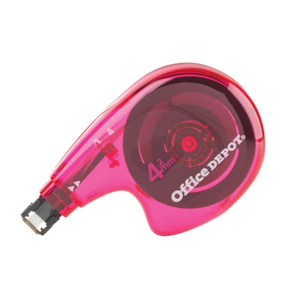 slide 3 of 8, Office Depot Brand Side-Application Correction Tap, 12 ct; 0.17 in x 32.8 in