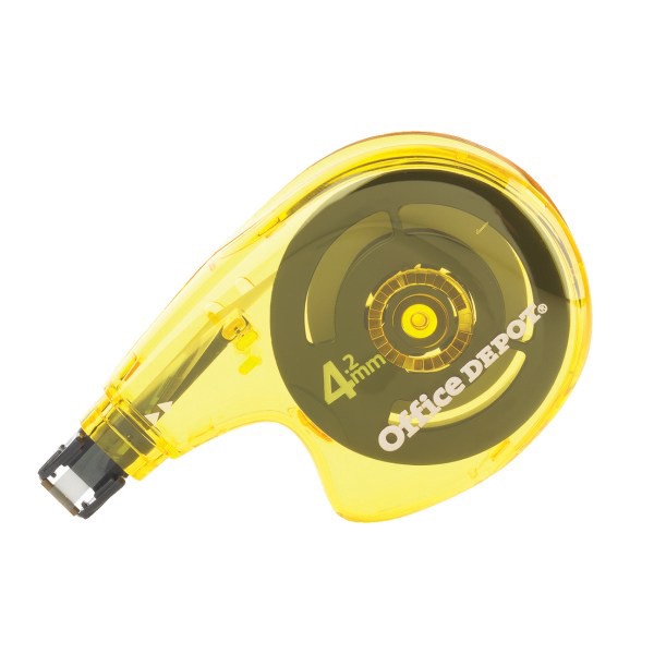 slide 7 of 8, Office Depot Brand Side-Application Correction Tap, 12 ct; 0.17 in x 32.8 in