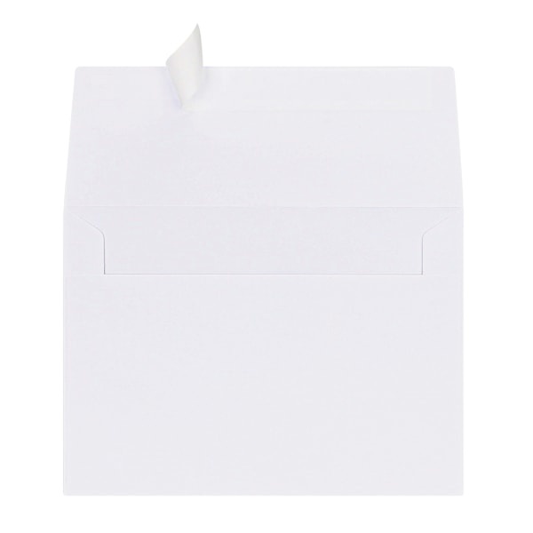 slide 3 of 4, Office Depot Brand Photo Envelopes 4&Rdquo; X 6&Rdquo; Photos, Clean Seal, White, Box Of 50, 50 ct