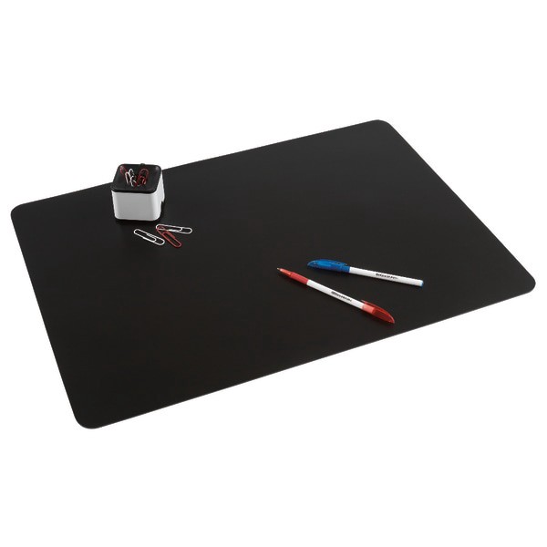 slide 2 of 3, Office Depot Brand Ultra-Smooth Writing Surface With Microban, 17'' X 24'', Black, 1 ct